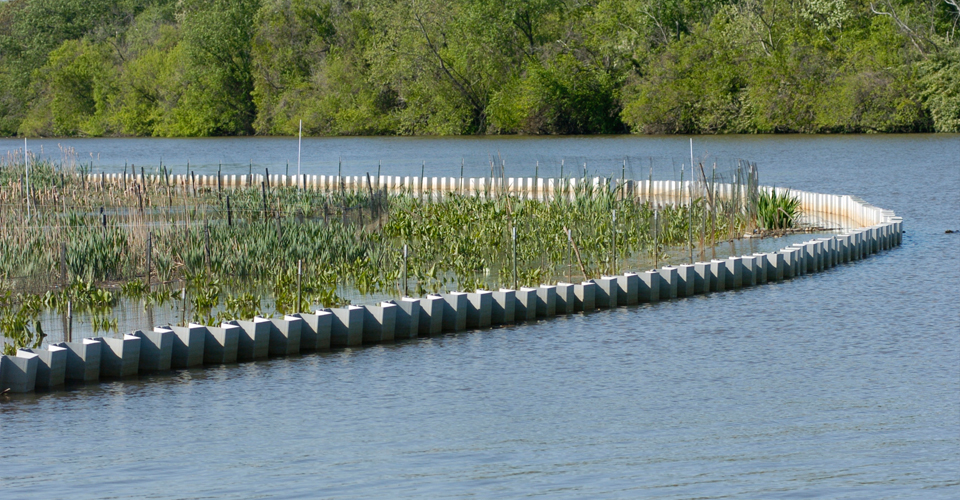 Benning Service Center water structures